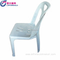 Plastic chair mould without arm for garden